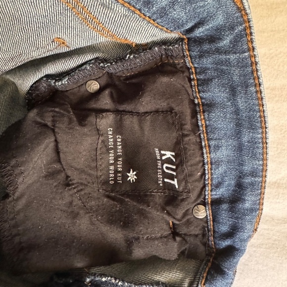KUT FROM THE KLOTH Catherine Boyfriend High Rise Jean Size 6 - Picture 6 of 11